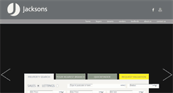 Desktop Screenshot of jacksonsestateagents.com
